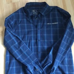 Never worn! Helly Hansen long sleeve button down